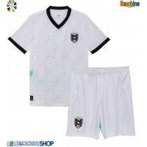Maglie da calcio Austria Seconda Maglia Bambino Europei 2024 Manica Corta (+ Pantaloni corti)
